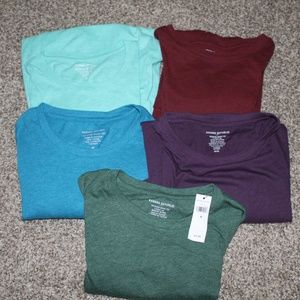 Men's Banana Republic Premium Wash Tee Bundle (5)